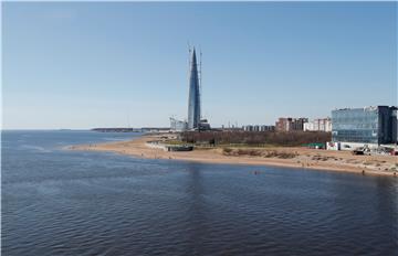 RUSSIA ECONOMY CONSTRUCTION GAZPROM TOWER