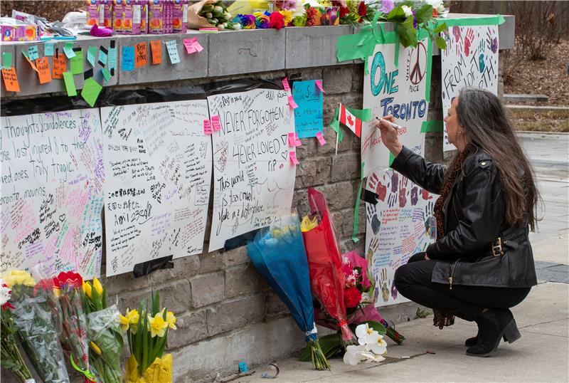 CANADA PEDESTRIAN TRUCK ATTACK AFTERMATH