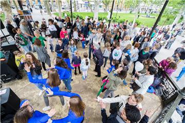 Proslava Svjetskog dana plesa masovnom flash mob koreografijom u Zagrebu