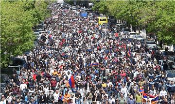 ARMENIA OPPOSITION RALLY