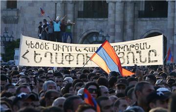 ARMENIA OPPOSITION RALLY