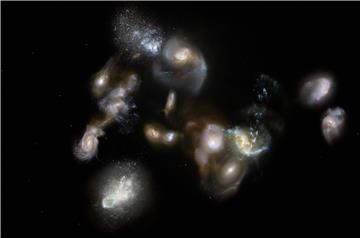 SCIENCE SPACE GALAXIES