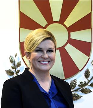 FYROM CROATIA PRESIDENT VISIT