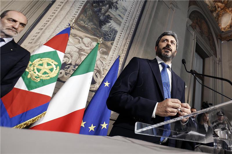 ITALY POLITICS GOVERNMENT CONSULTATIONS