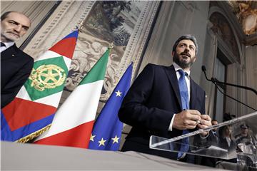 ITALY POLITICS GOVERNMENT CONSULTATIONS