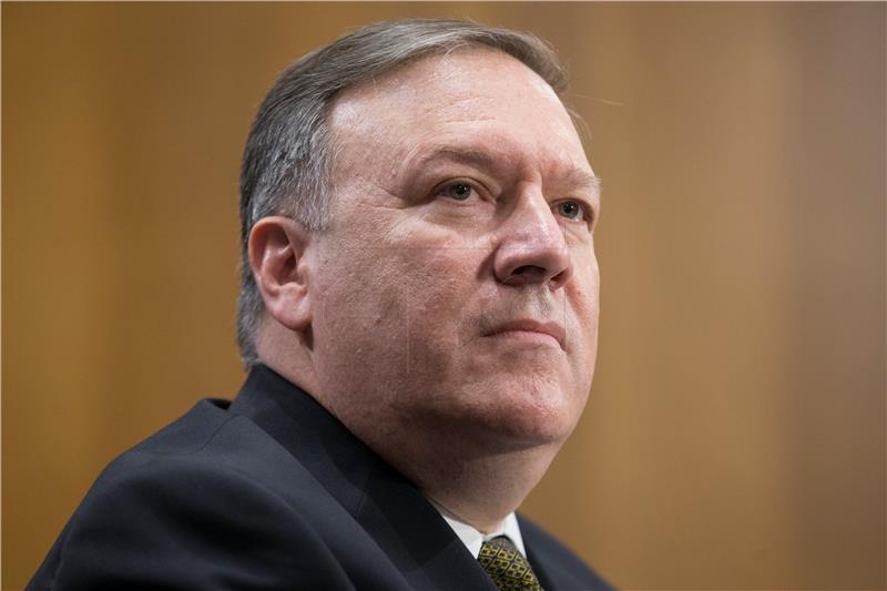 (FILE) USA POMPEO STATE DEPARTMENT