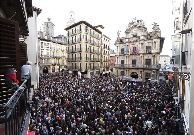 SPAIN PROTEST RAPE TRIAL SANFERMINES