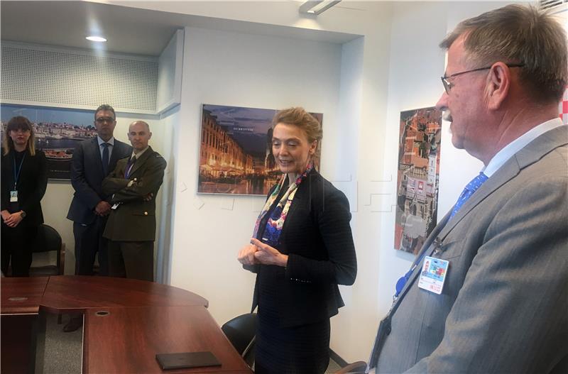 Minister opens offices of Croatia's Permanent Representation at NATO's new headquarters