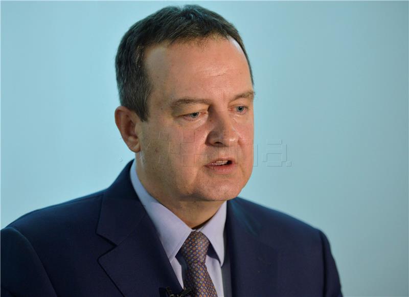 Dacic: Our moves provoked, we don't want relations with Croatia to continue as they are now