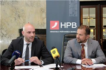 Konferencija za novinare Hrvatske poštanske banke