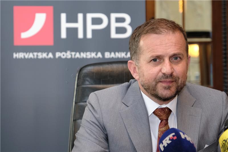 Konferencija za novinare Hrvatske poštanske banke