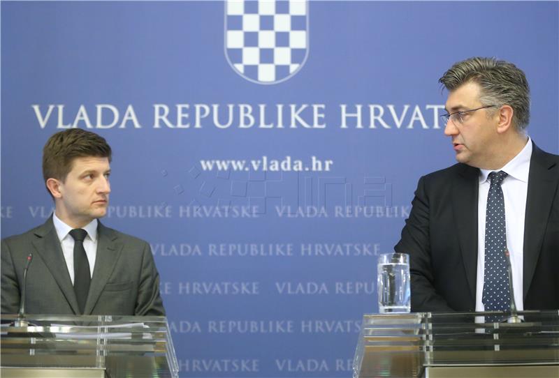 Plenković: Vlada pripremila zakonske prijedloge za pomoć blokiranim građanima