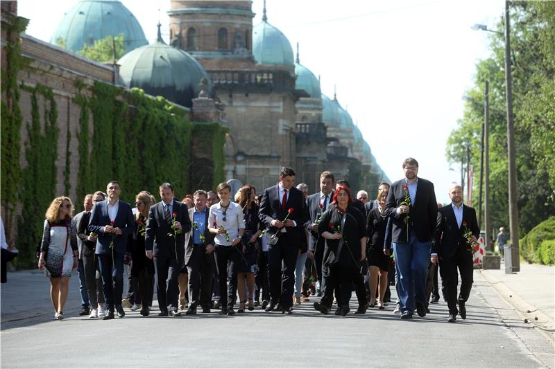 Socijaldemokratska partija Hrvatske obilježila godišnjicu smrti Ivice Račana