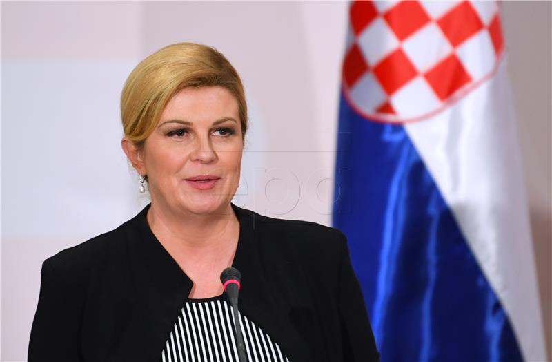 Čestitka hrvatske predsjednice Grabar-Kitarović u povodu Međunarodnog praznika rada