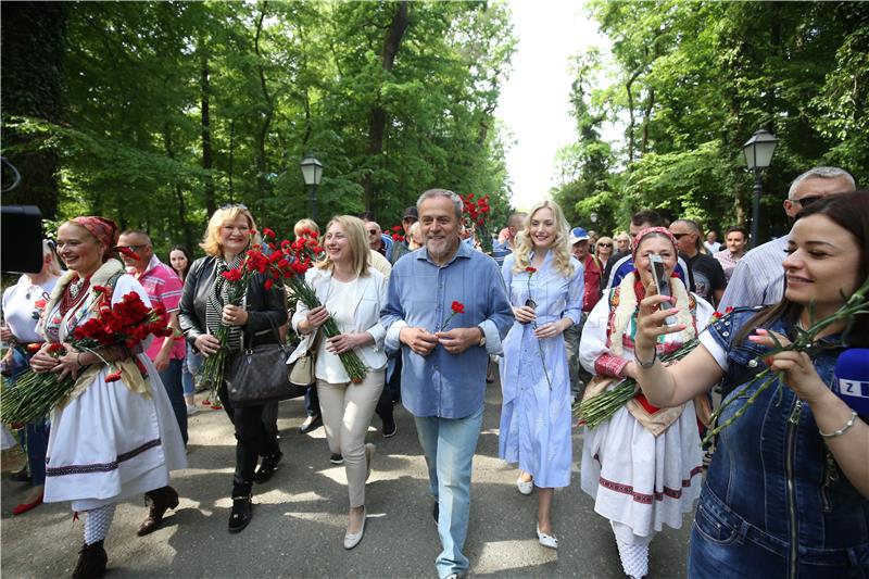 Proslava Praznika rada u parku Maksimir