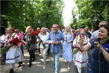 Proslava Praznika rada u parku Maksimir