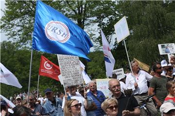 Sindikati obilježili Praznik rada u Parku Maksimir