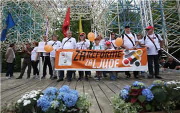 Sindikati obilježili Praznik rada u Parku Maksimir