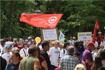 Sindikati obilježili Praznik rada u Parku Maksimir