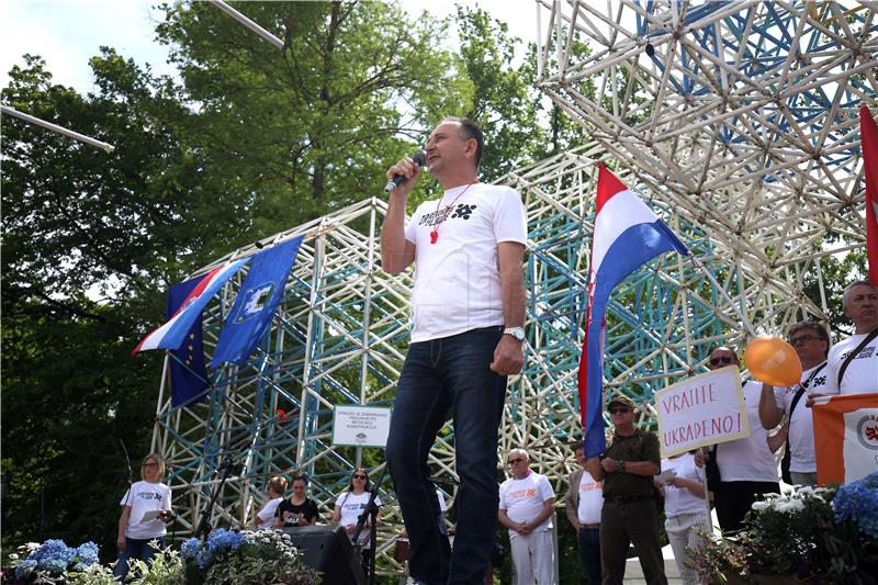 Sindikati obilježili Praznik rada u Parku Maksimir