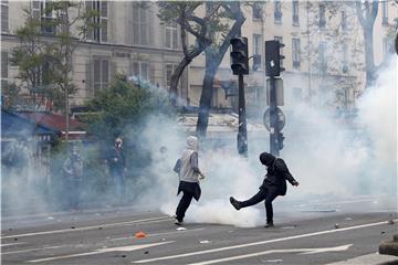 FRANCE MAY DAY PROTEST