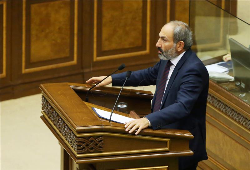 ARMENIA PARLIAMENT PASHINYAN