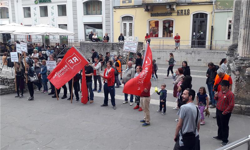 Proslava Praznika rada u Puli