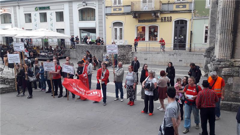 Proslava Praznika rada u Puli