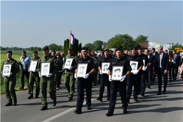 Komemorativna svečanost u Borovu za 12 ubijenih redarstvenika 1991.  