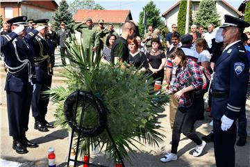 Komemorativna svečanost u Borovu za 12 ubijenih redarstvenika 1991.