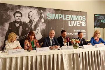  Najavna konferencija povodom koncerta grupe Simple Minds na Žnjanu