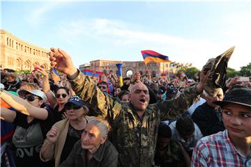 ARMENIA OPPOSITION RALLY