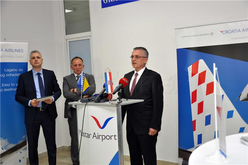 Croatia Airlines uveo novu cjelogodišnju liniju Zagreb-Mostar