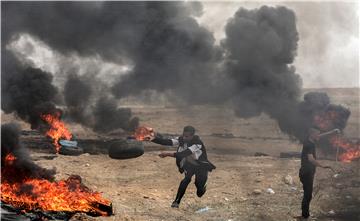 MIDEAST ISRAEL PALESTINIANS CLASHES PROTESTS GAZA