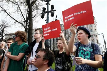 RUSSIA OPPOSITION PROTEST