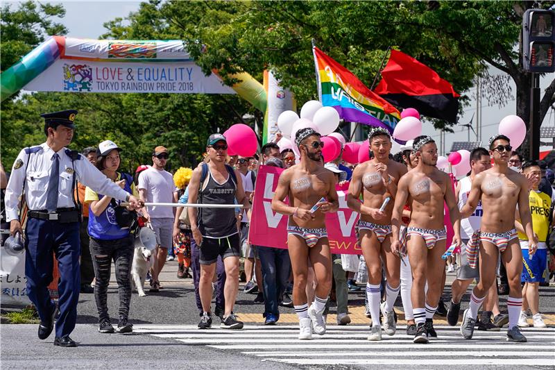 JAPAN PHOTO SET LGBT PRIDE PARADE