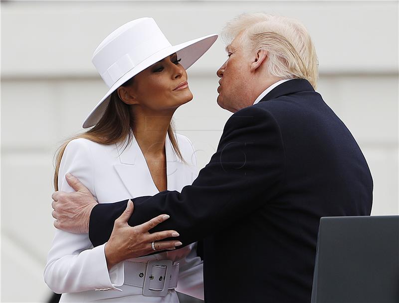 Trump i Melania izbjegavaju se i u slobodno vrijeme 