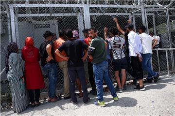 GREECE MORIA REFUGEE CAMP