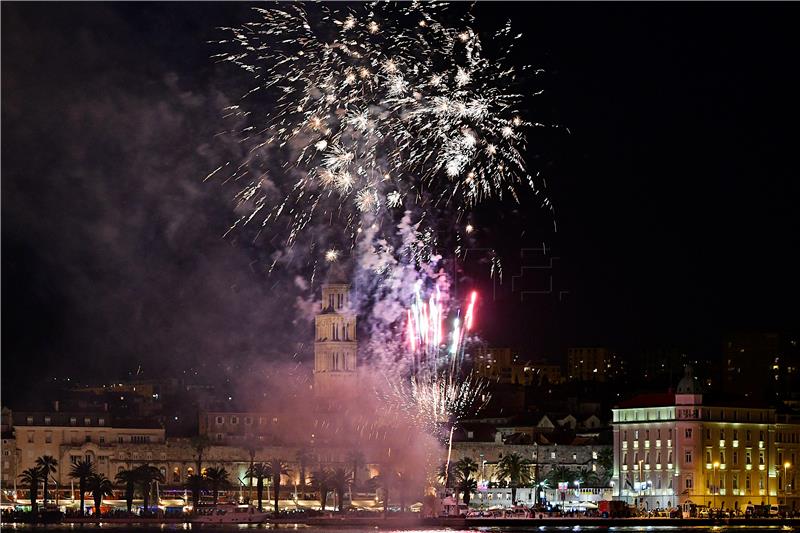 Vatromet povodom proslave svetkovine sv. Dujma