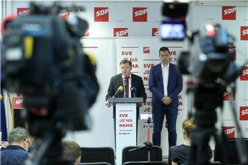 Tiskovna konferencija SDP-a