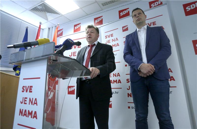 Tiskovna konferencija SDP-a