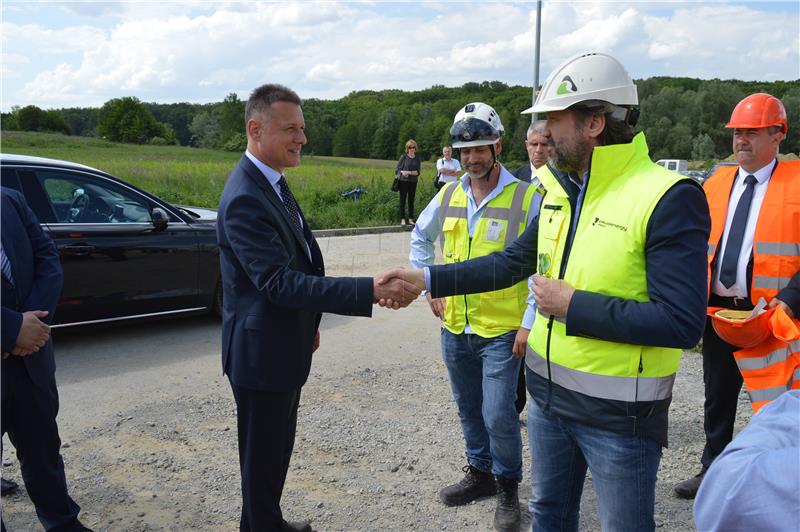 Jandroković obišao gradilište bioenergane u Grubišnom Polju