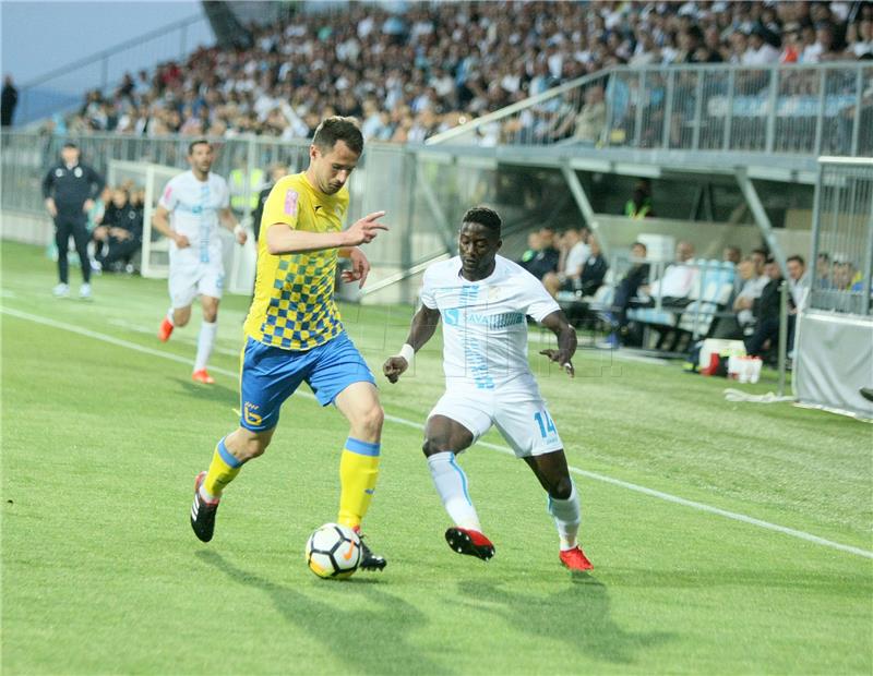 Prva HNL: Rijeka - Inter 2-0 (poluvrijeme)