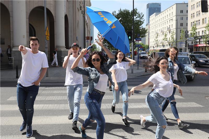 POLAND ENTERTAINMENT EUROPE DAY