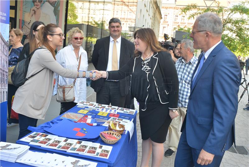 Europe Day observed in Zagreb