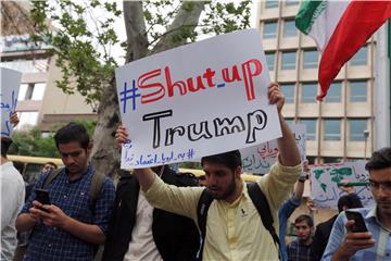 IRAN US NUCLEAR PROTEST