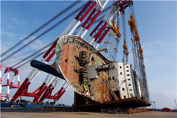 SOUTH KOREA SEWOL FERRY AFTERMATH