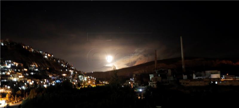 SYRIA ISRAEL MISSILES