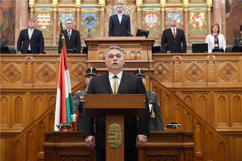 HUNGARY PRIME MINISTER INAUGURATION