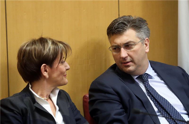 Plenković: Nismo taoci Martine Dalić